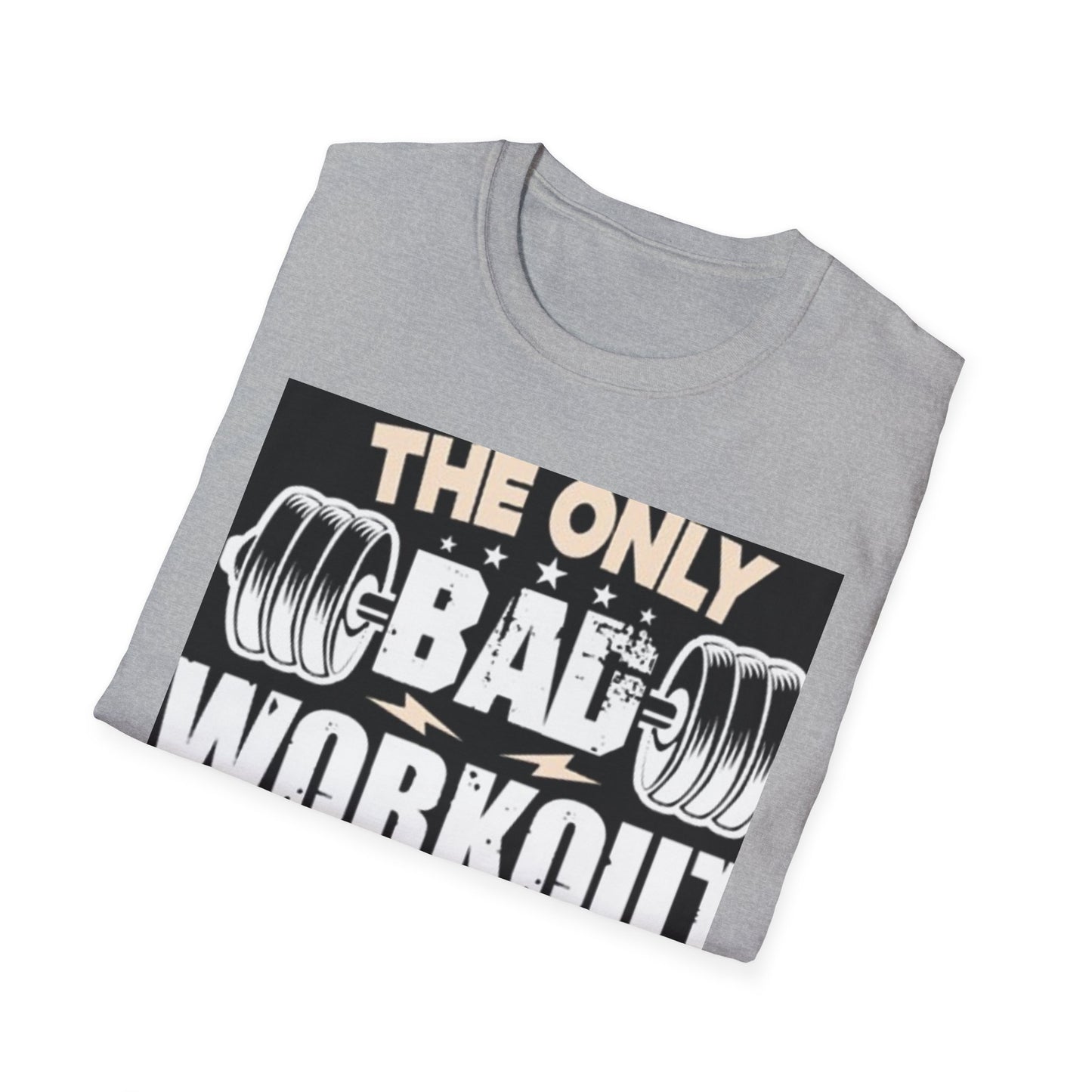 Motivational Workout T-Shirt - Gym Apparel, Fitness Gift, Funny Tee for Exercise Lovers, Workout Motivation, Unisex Fitness Shirt