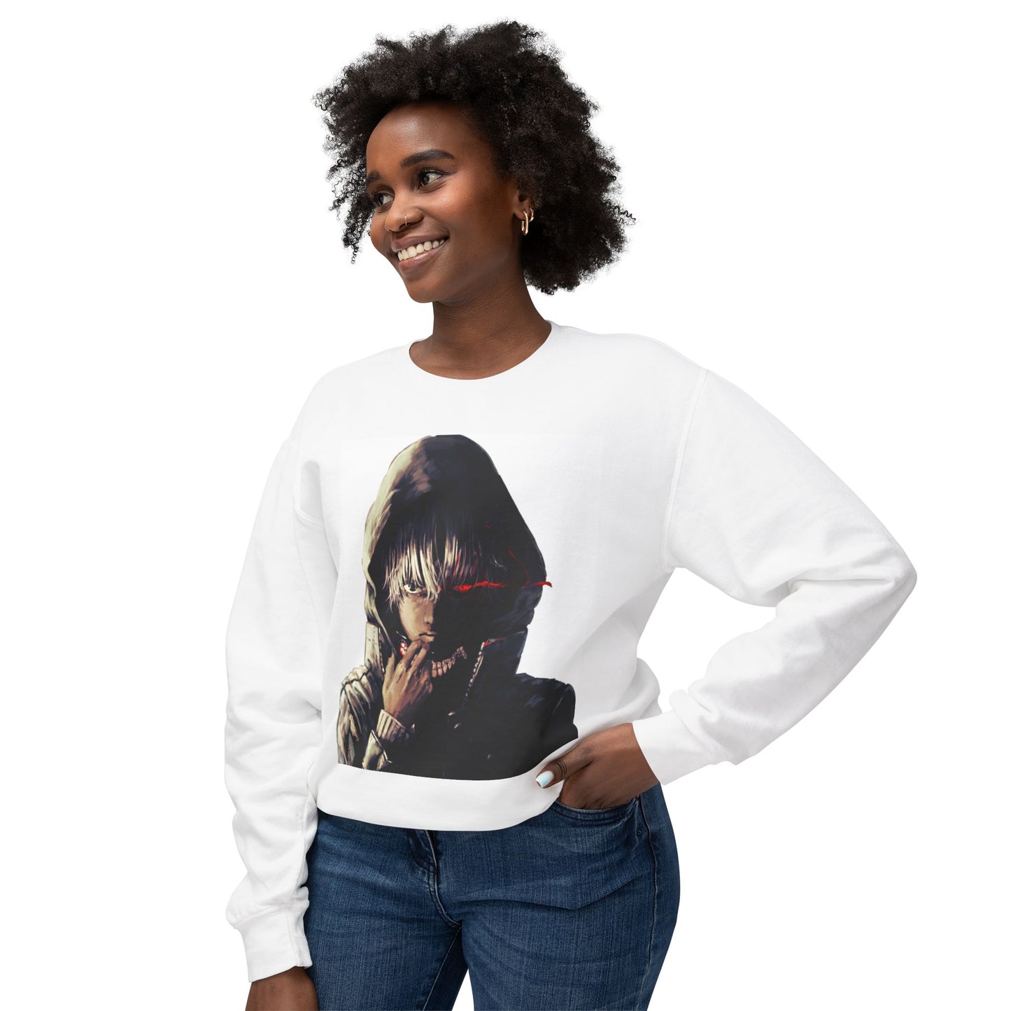 Urban Edgy Unisex Sweatshirt, Cozy Streetwear, Gift for Him/Her, Fashionable Crewneck, Casual Layering Top