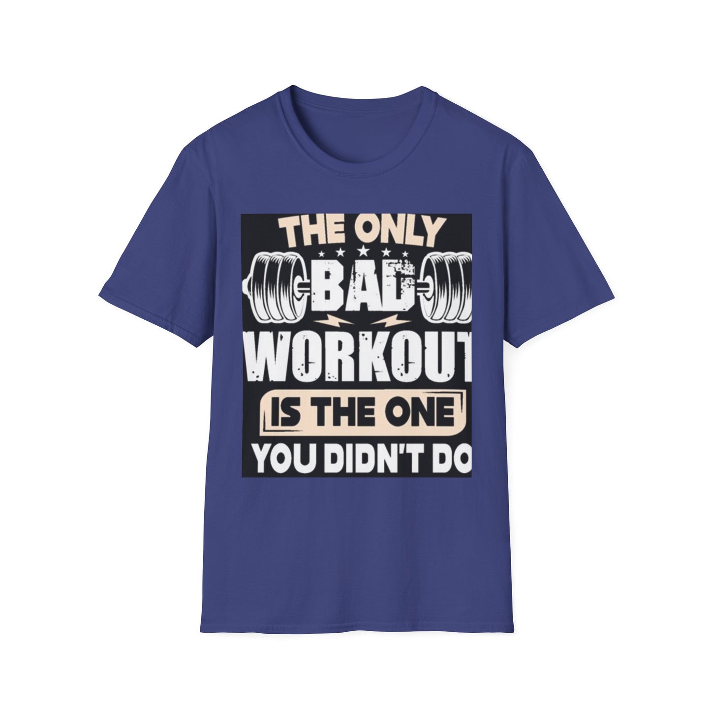 Motivational Workout T-Shirt - Gym Apparel, Fitness Gift, Funny Tee for Exercise Lovers, Workout Motivation, Unisex Fitness Shirt