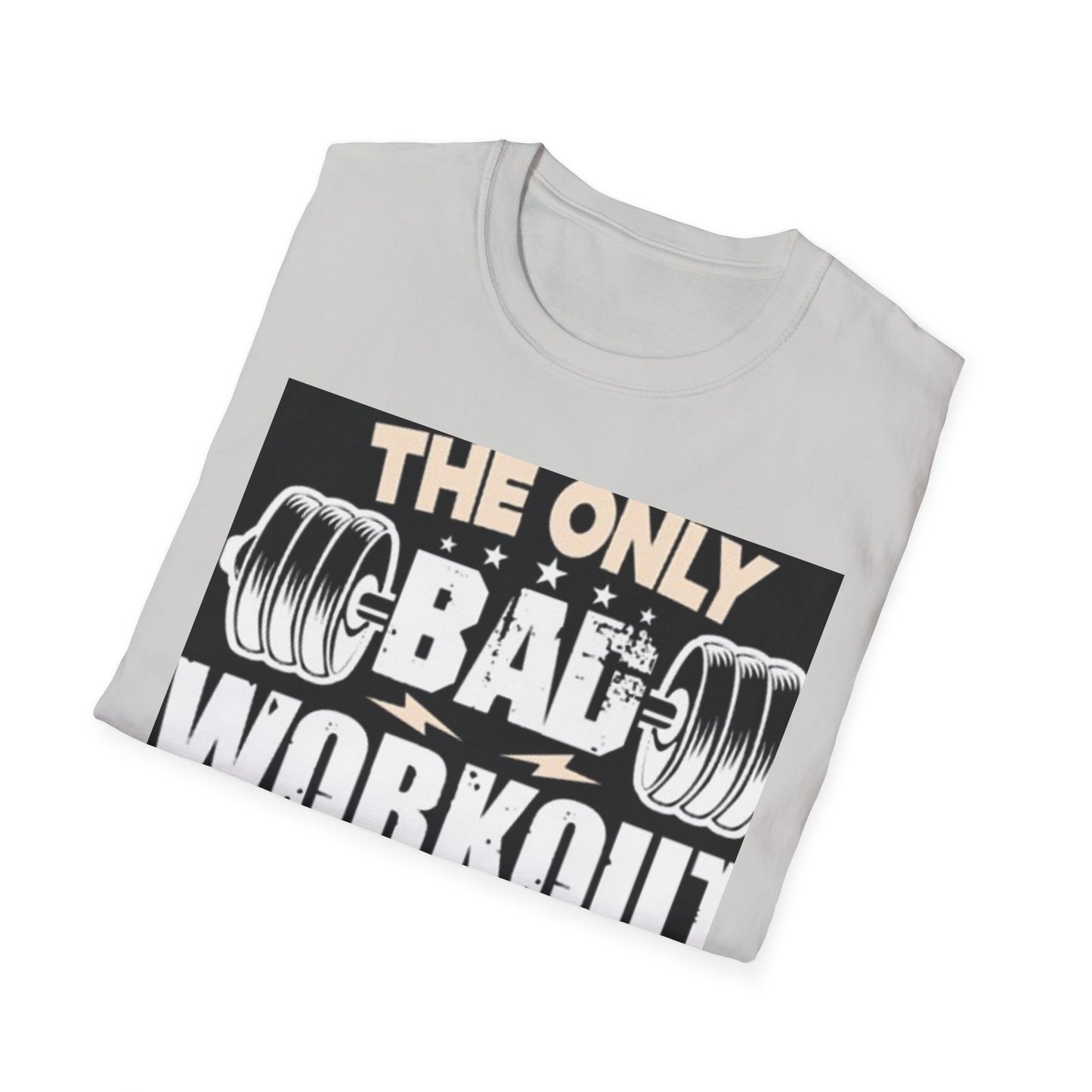 Motivational Workout T-Shirt - Gym Apparel, Fitness Gift, Funny Tee for Exercise Lovers, Workout Motivation, Unisex Fitness Shirt