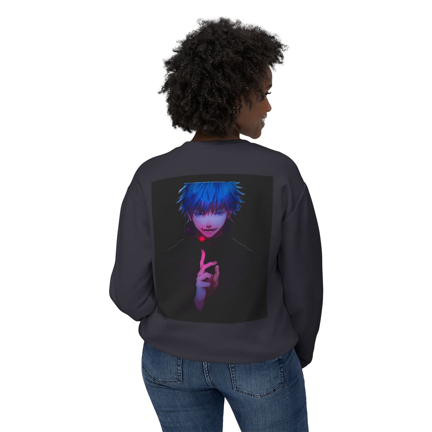 Anime-Inspired Unisex Lightweight Crewneck Sweatshirt, Graphic Sweatshirt, Cozy Pullover, Gift for Anime Fans, Everyday Wear, [...]