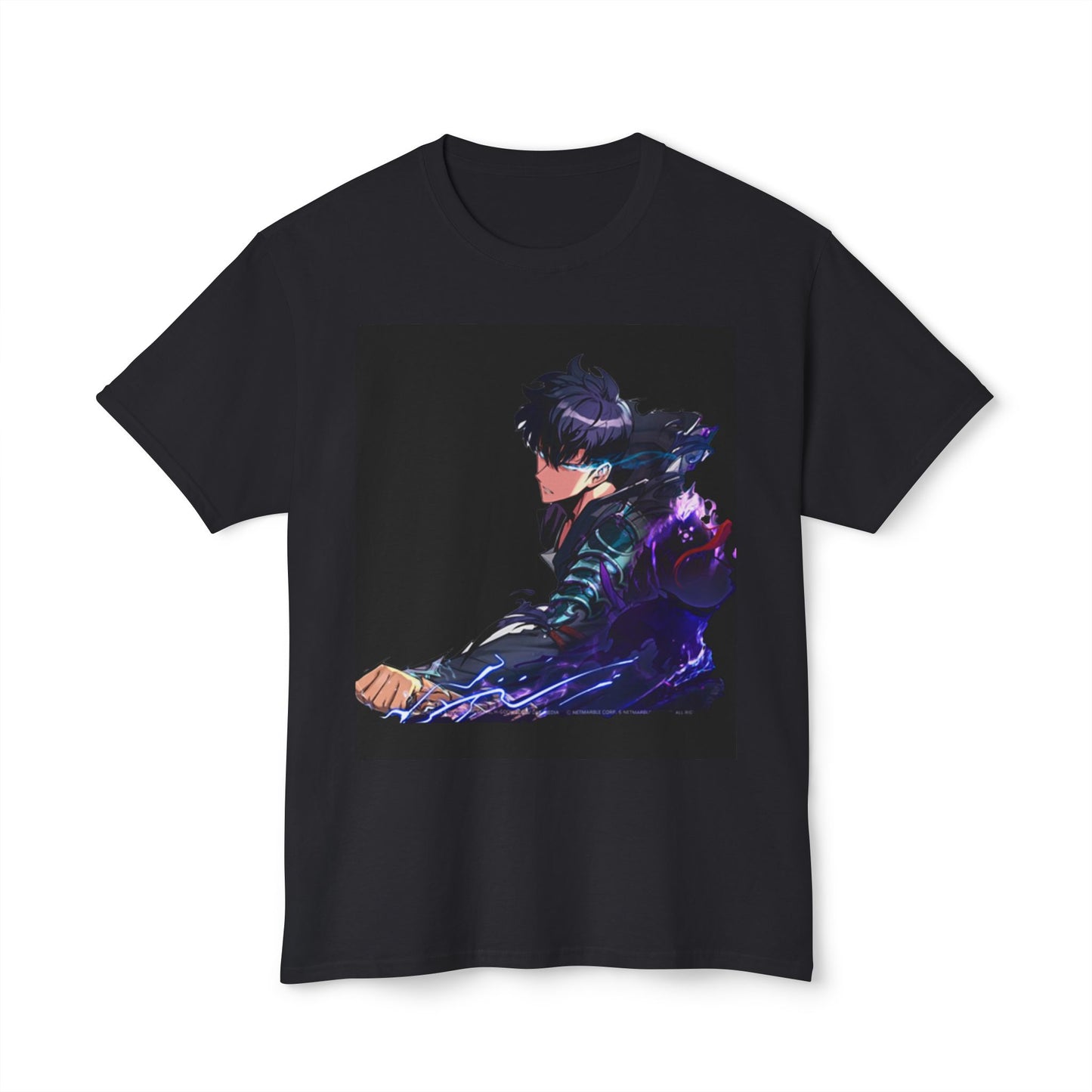 Anime Graphic Tee, Solo Leveling T-Shirt for Fans, Unisex Casual Shirt, Perfect Gift for Anime Lovers, Cool Graphic Top