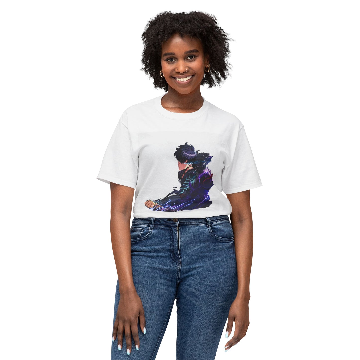 Unisex Solo Leveling Fantasy Art T-Shirt | Comfortable Tee for Fans | Gifts for Anime Lovers, Cosplay, Casual Wear, Convention Merchandise