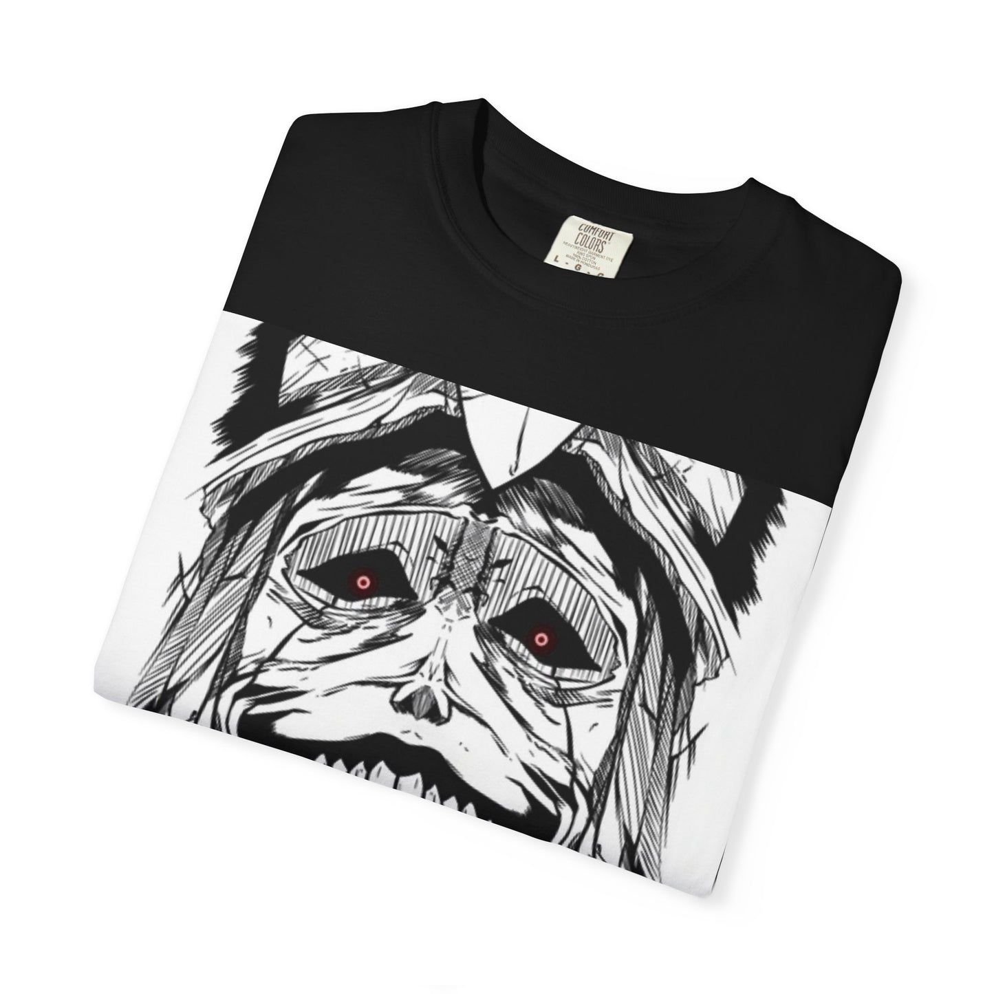 Chilling Spirit Graphic T-shirt, Unisex Anime Tee, Casual Streetwear, Unique Gift for Cosplay, Halloween Theme, Trendy Outfit