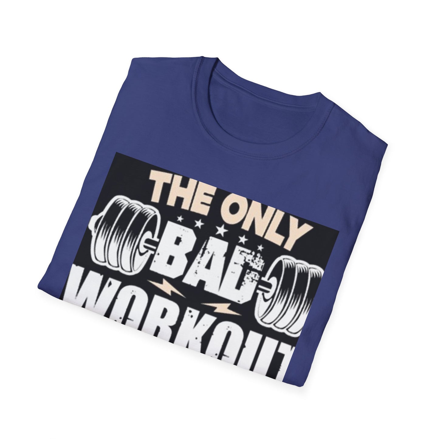 Motivational Workout T-Shirt - Gym Apparel, Fitness Gift, Funny Tee for Exercise Lovers, Workout Motivation, Unisex Fitness Shirt