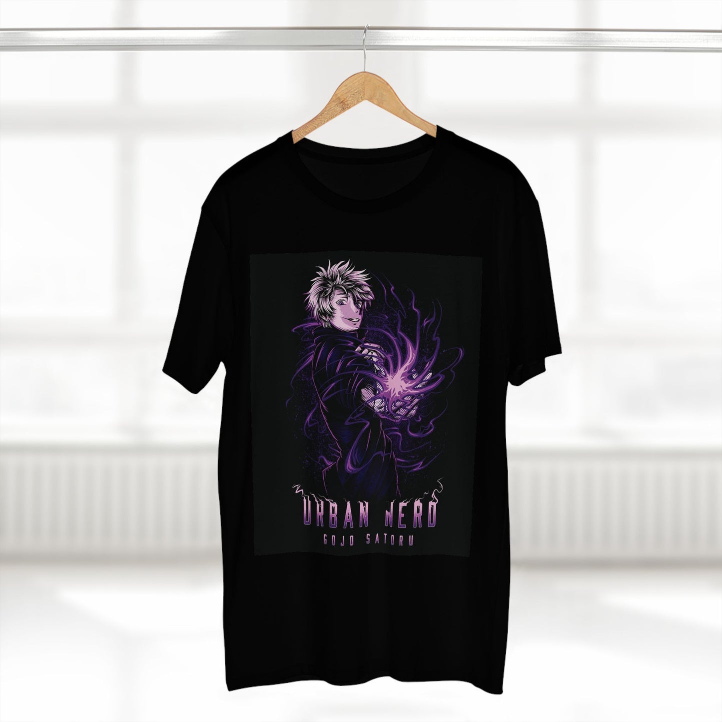 Urban Hero Graphic Tee, Unisex Adult T-Shirt, Streetwear Outfit, Casual Daily Wear, Gift for Fans, Anime Style Apparel