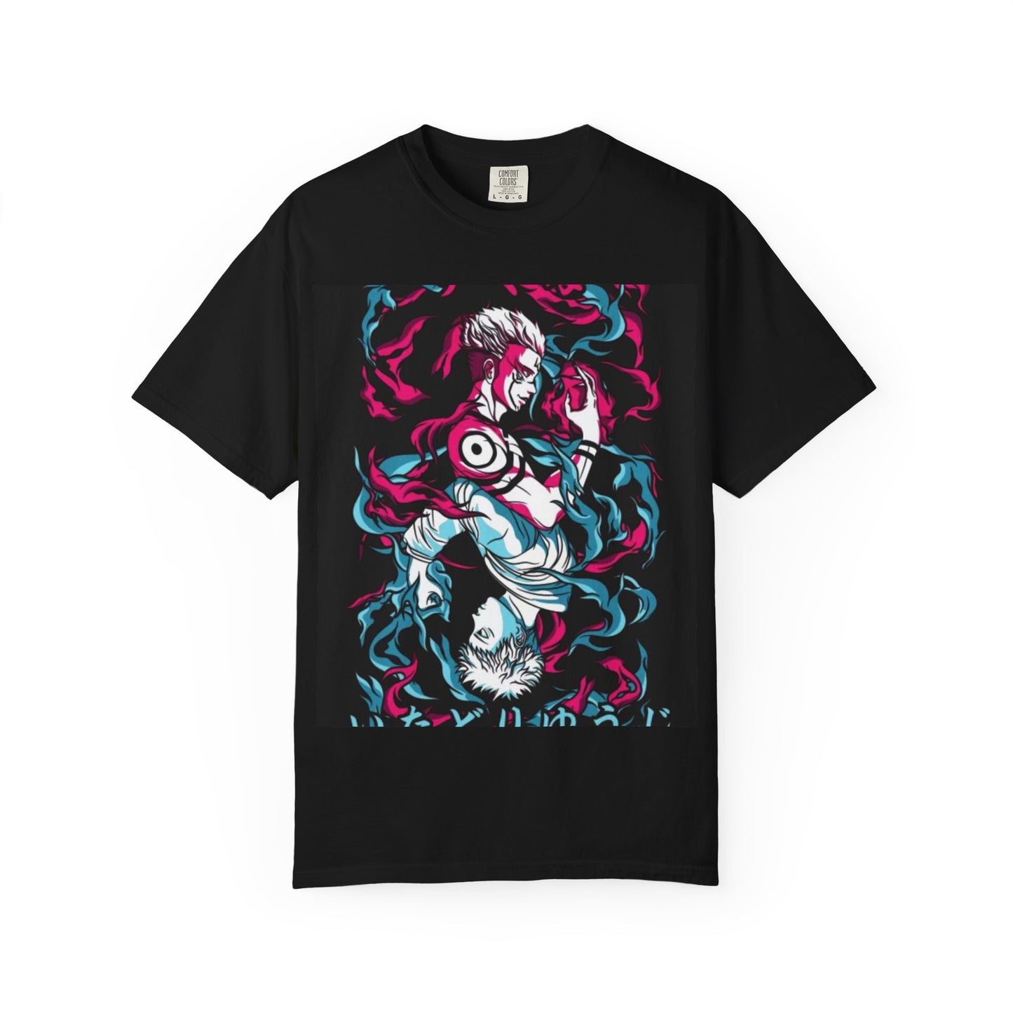 Unisex Graphic Tee with Colorful Design, Vibrant Streetwear T-Shirt, Anime-Inspired Shirt, Casual Wear for Everyday, Perfect Gift for Fans