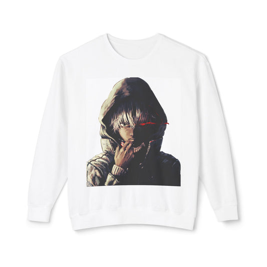 Urban Edgy Unisex Sweatshirt, Cozy Streetwear, Gift for Him/Her, Fashionable Crewneck, Casual Layering Top