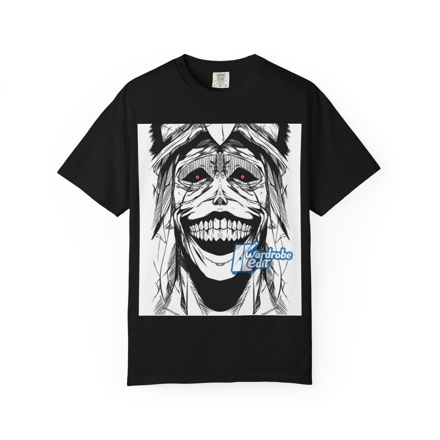 Chilling Spirit Graphic T-shirt, Unisex Anime Tee, Casual Streetwear, Unique Gift for Cosplay, Halloween Theme, Trendy Outfit