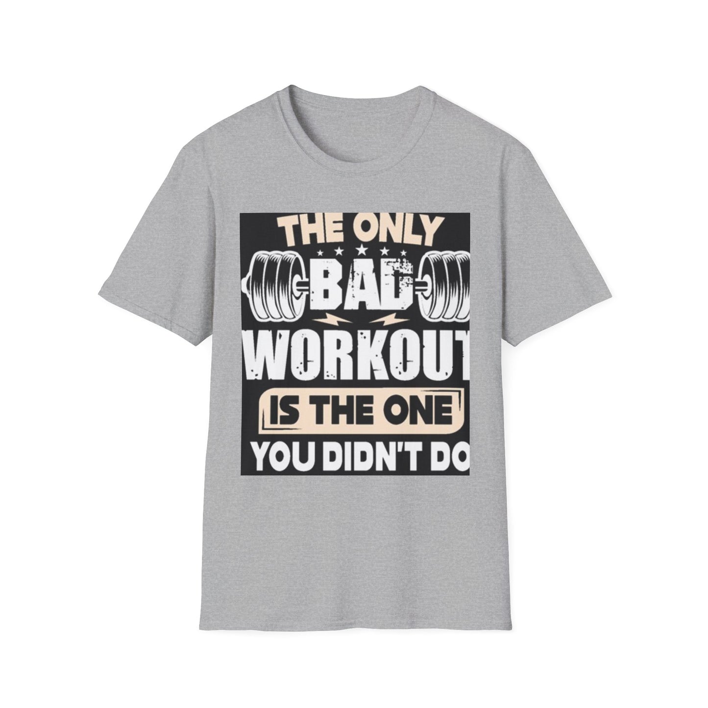 Motivational Workout T-Shirt - Gym Apparel, Fitness Gift, Funny Tee for Exercise Lovers, Workout Motivation, Unisex Fitness Shirt